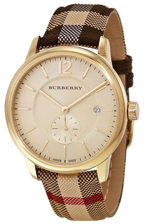 burberry gold chain watch|Burberry watch outlet.